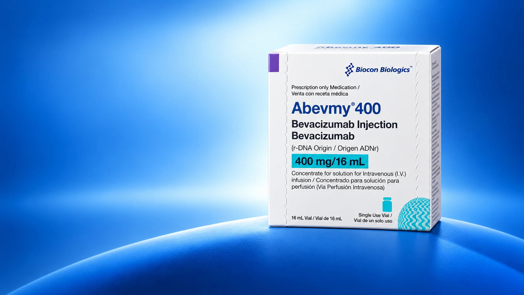 ABEVMY · 400 mg / 16 mL