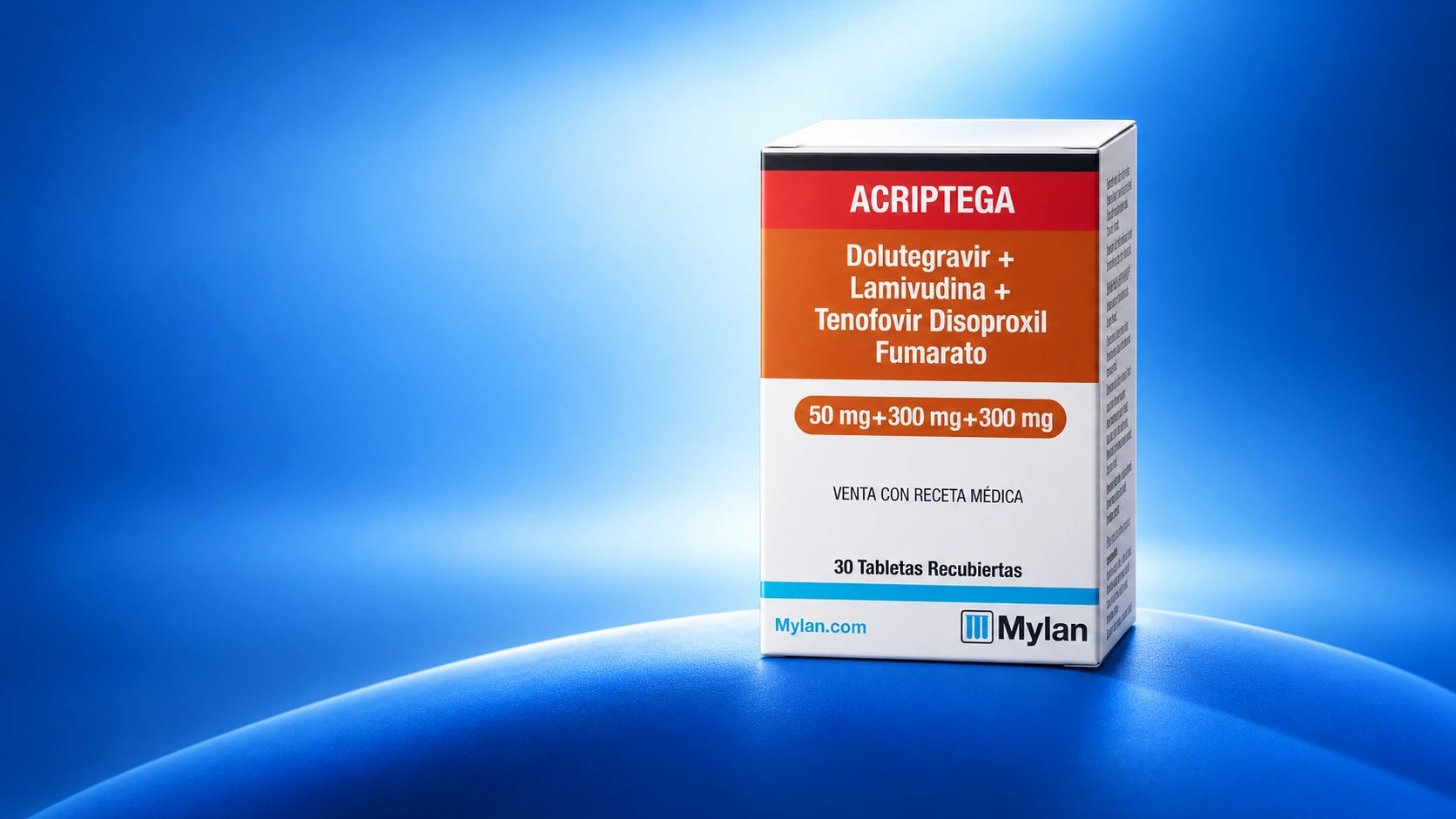 Acriptega · 30 tabletas recubiertas