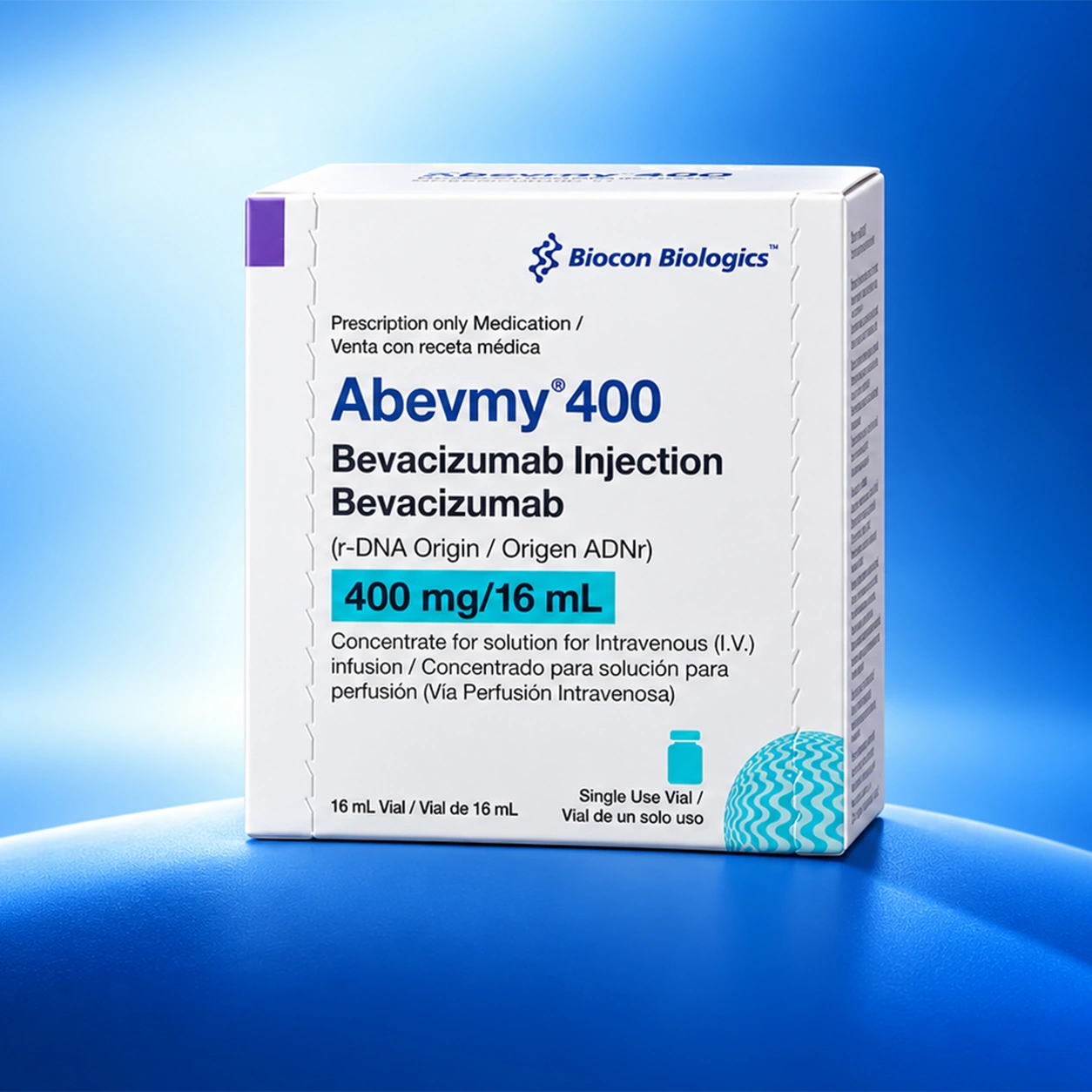 ABEVMY 400 mg / 16 mL