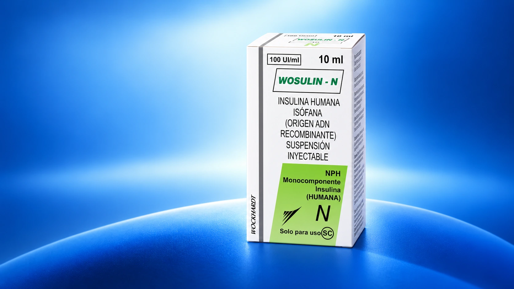 Wosulin NPH · Vial de 10 mL