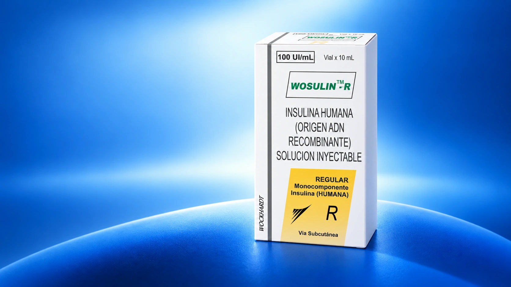 Wosulin-R · Vial de 10 mL